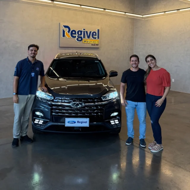 André Luiz e Gabi, gostaríamos de agradecer a preferência!
Ótima escolha 💙

Regivel multimarcas desde 1997 entregando excelência!